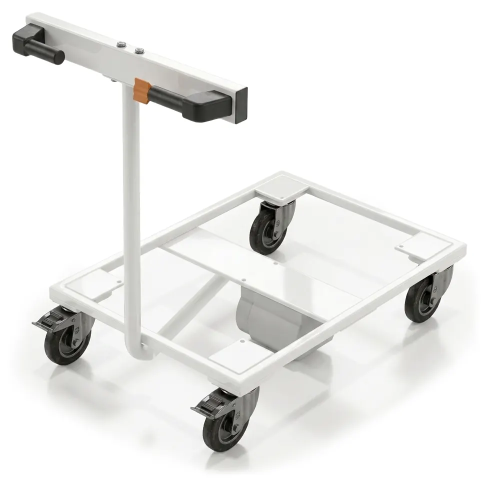 Embase pour motoriser un chariot