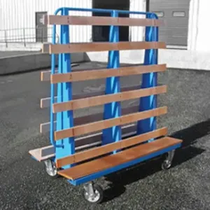 Photo chariot porte vitres chariot verrier ASMS2